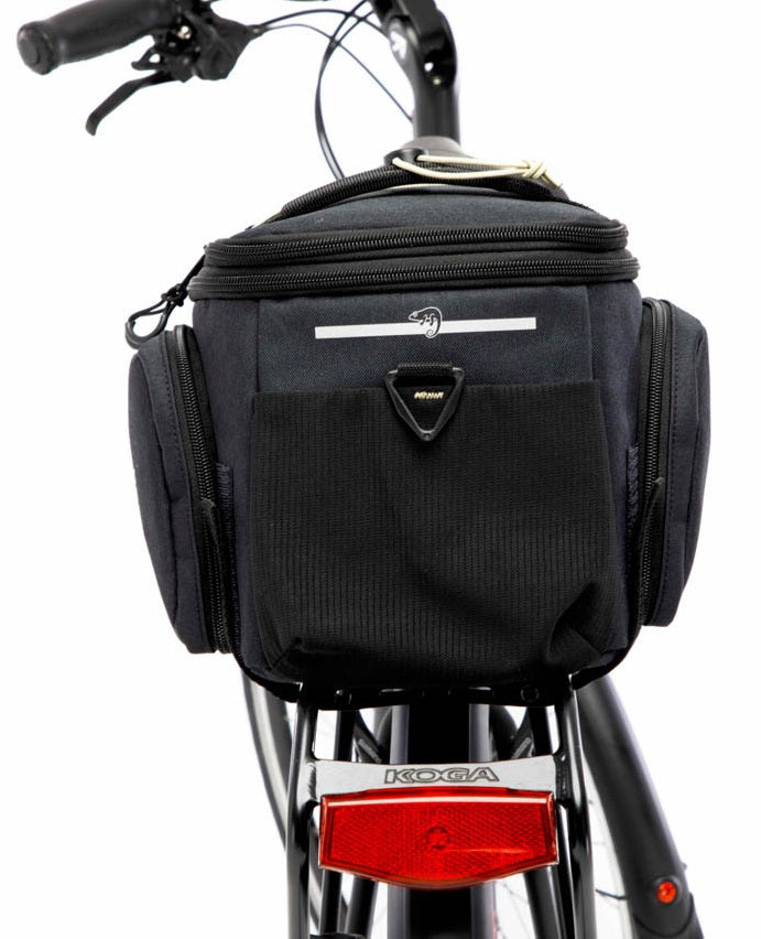 Bagagedragertas New Looxs Sports 29 liter 34.5 x 24 x 20 cm - zwart