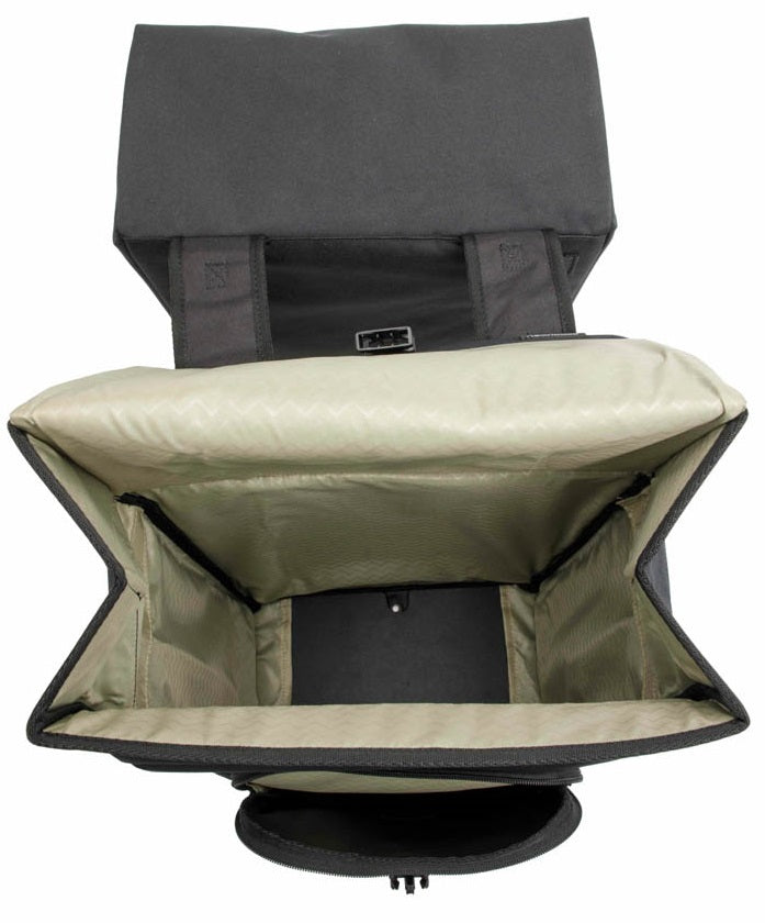 Dubbele fietstas New Looxs Tulum 32 liter 35 x 17 x 37 cm (2x) - zwart