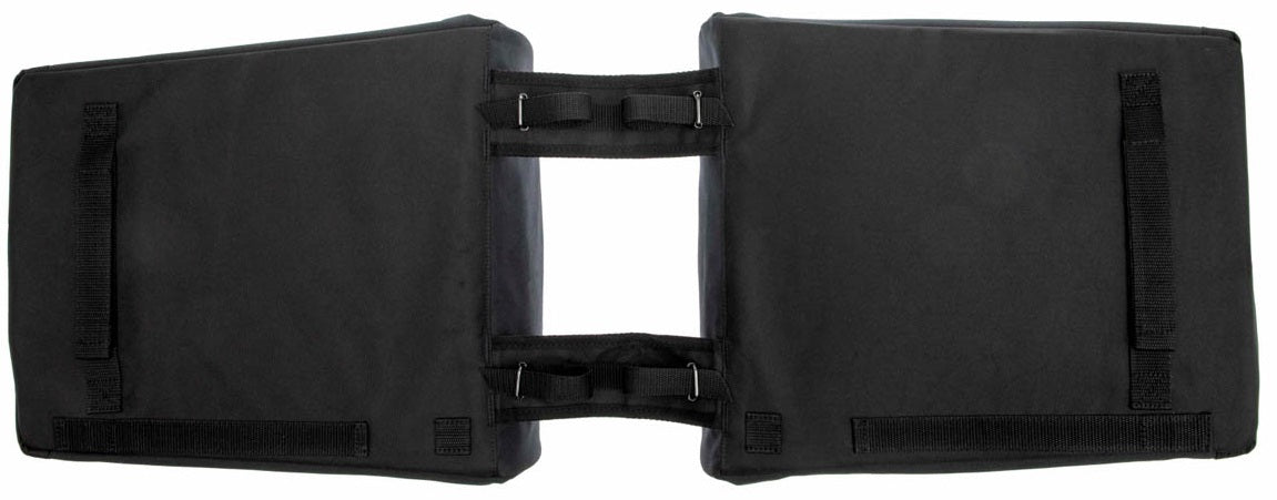 Dubbele fietstas New Looxs Tulum 32 liter 35 x 17 x 37 cm (2x) - zwart