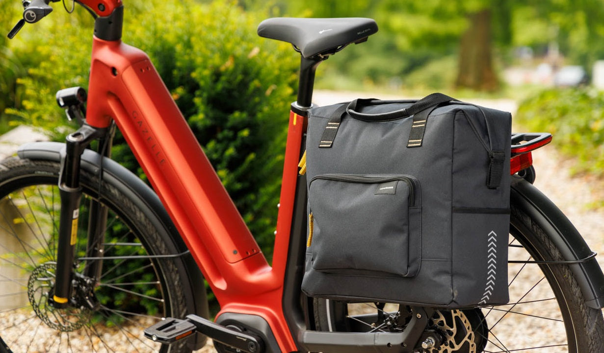 Fietsshopper New Looxs Tulum Camella 26 liter 36 x 22 x 36 cm - zwart