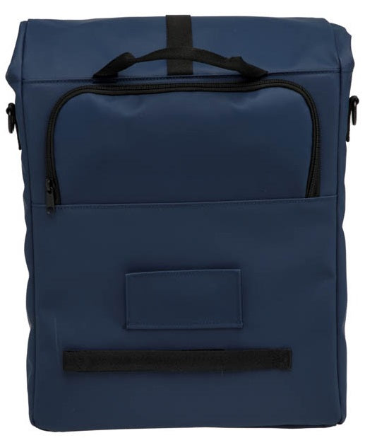 Enkele fietstas New Looxs Odense 17,5 liter 32 x 16 x 38 cm - donkerblauw
