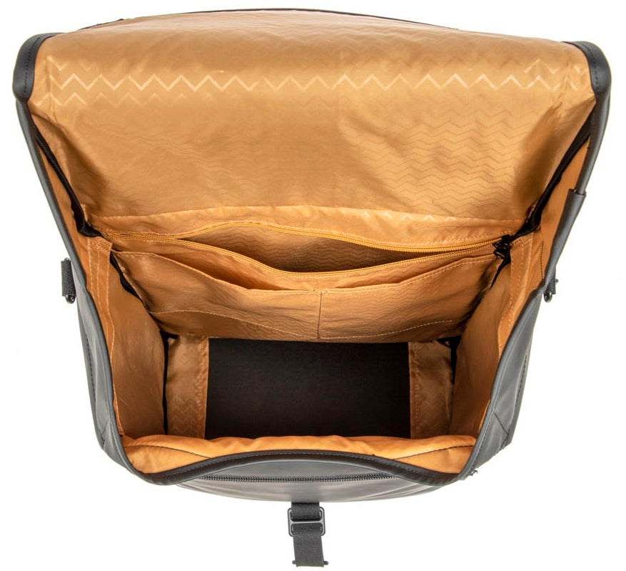 Enkele fietstas New Looxs Odense 17,5 liter 32 x 16 x 38 cm - donkerblauw