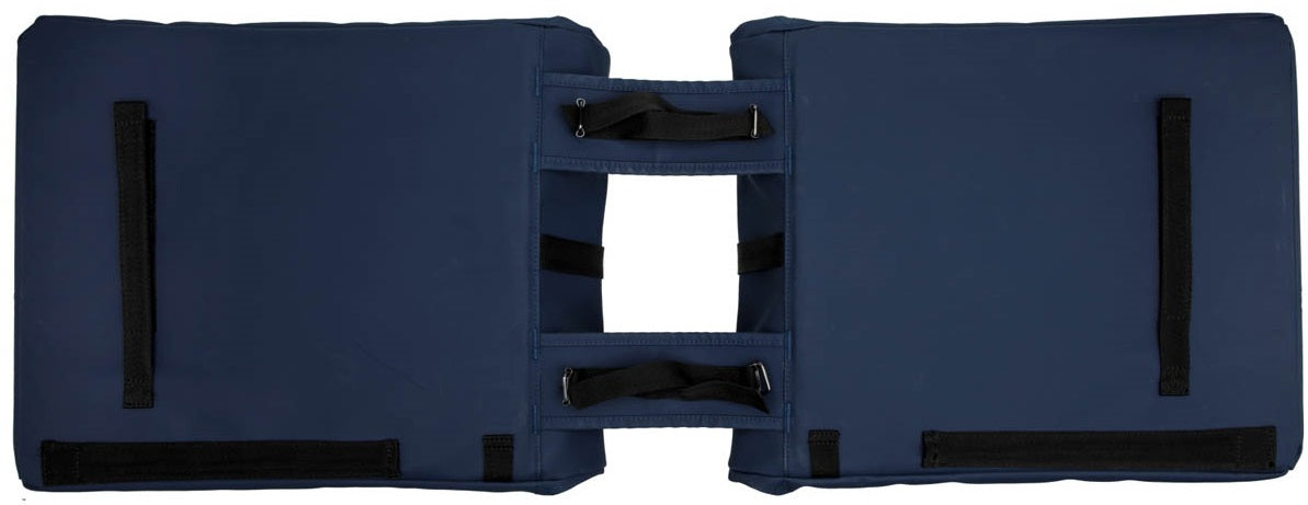 Dubbele fietstas New Looxs Odense 39 liter 34 x 16 x 38 (2x) - donkerblauw