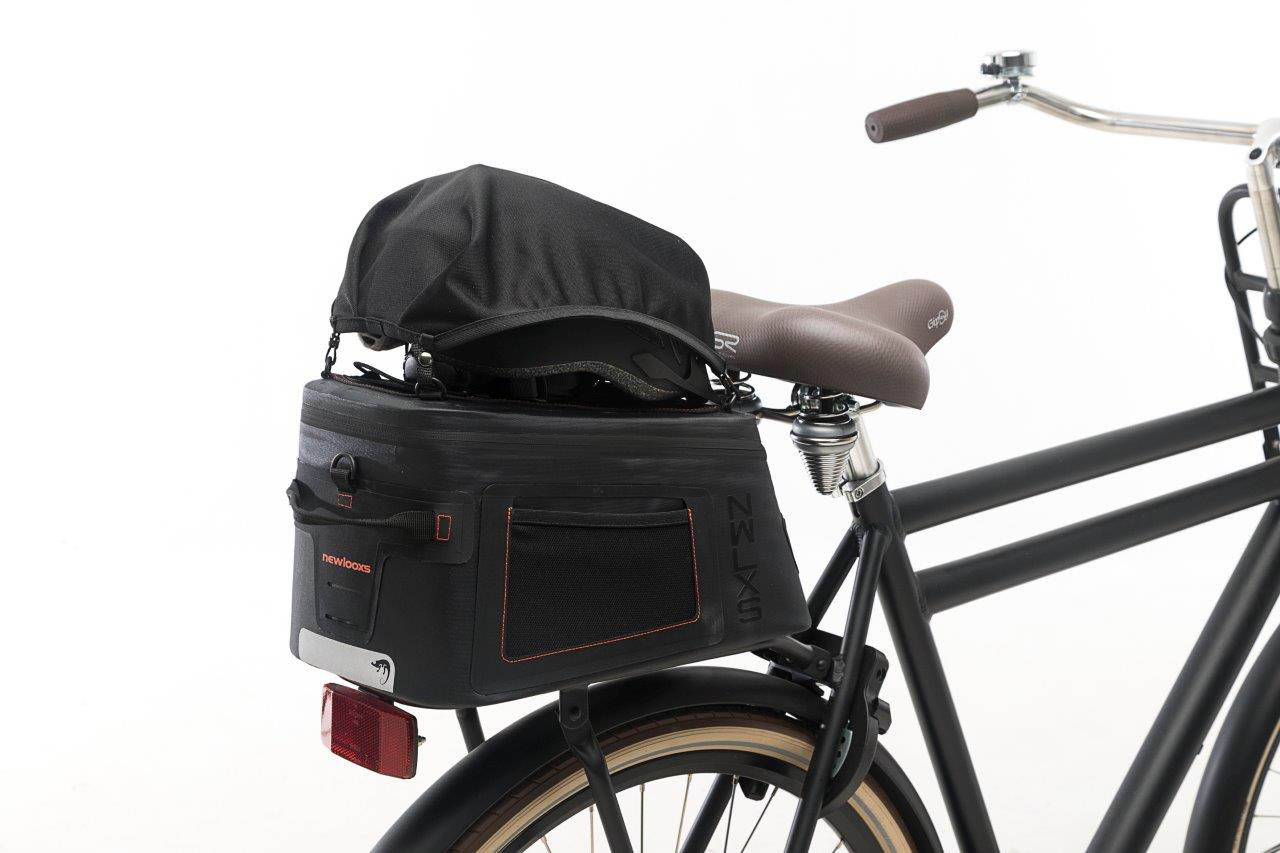 Bagagedragertas New Looxs Varo MIK 15 liter 36 x 24 x 20 cm - zwart