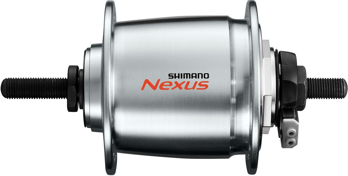 Dynamo naaf SHIMANO DH-C6000-1R 36 gaats 6V/1,5 Watt voor rollerbrake - zilver