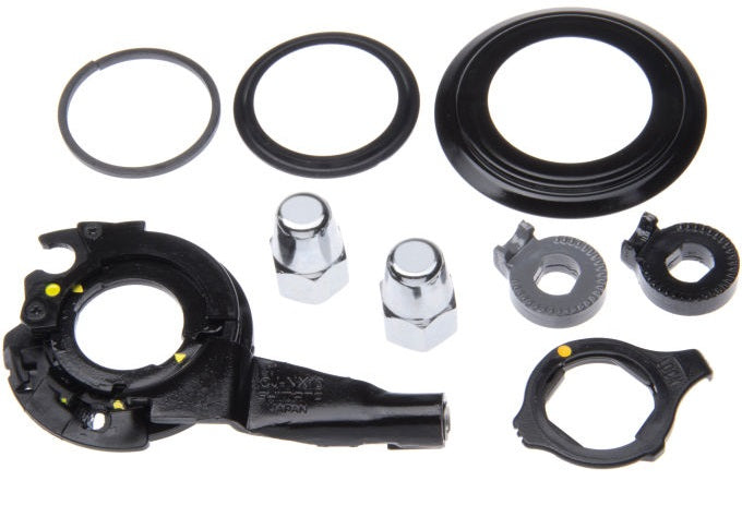 Componentenset Shimano Nexus 7 SM-7C25 / SG-C3000 / SG-C3001-7C met NX10 cassettejoint voor standaard achtervork