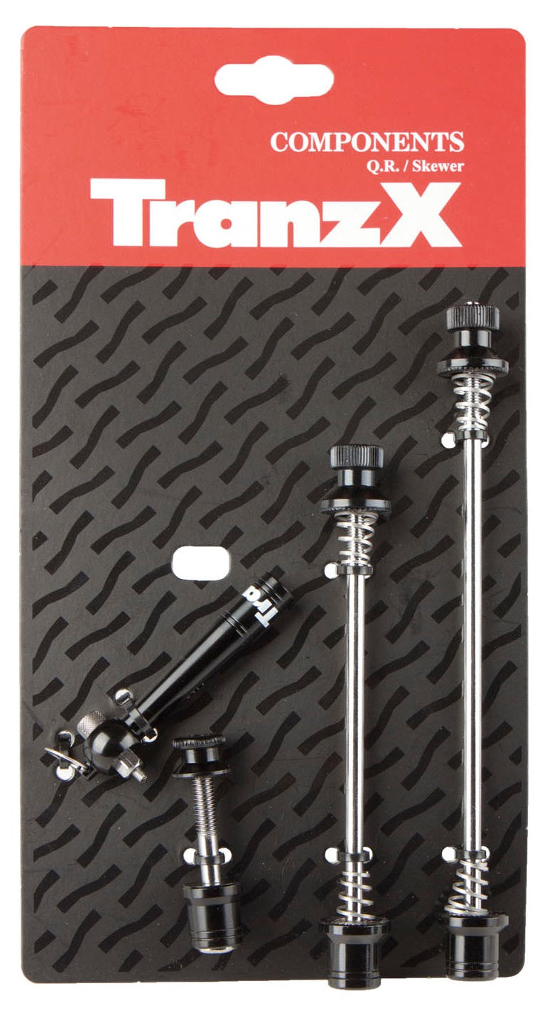 Snelspannerset Tranz X OLD 100 + 130mm - zwart