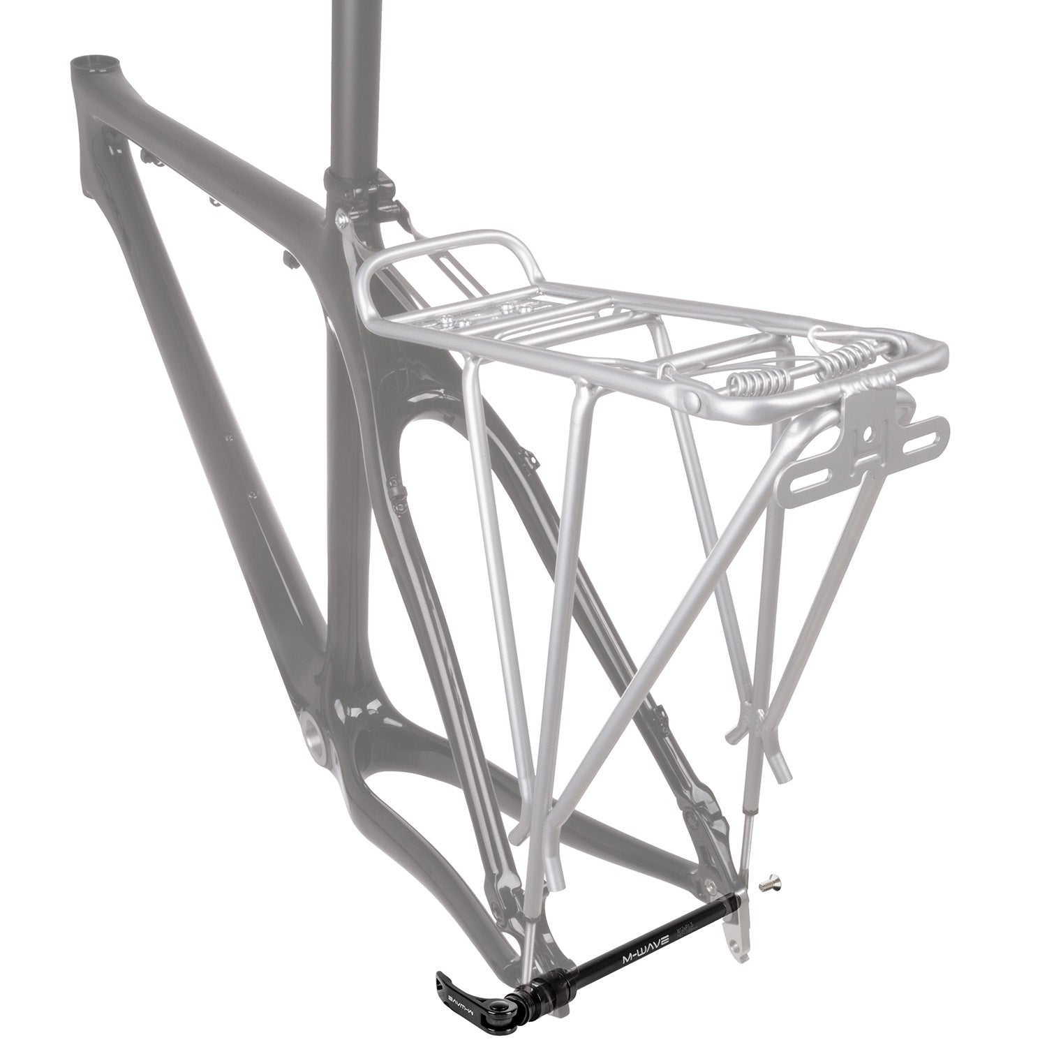 Steekas Shimano M-Wave Stalwart Axle met aanhangerbevestiging