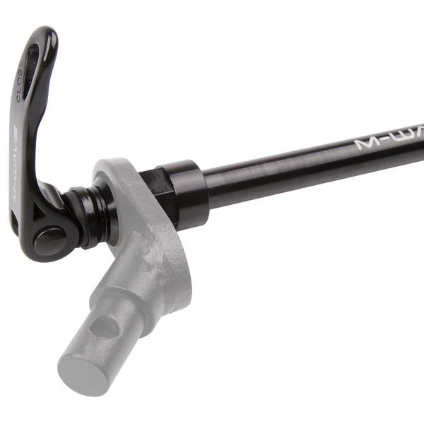 Steekas M-Wave Stalwart Axle Maxle met trailer mount