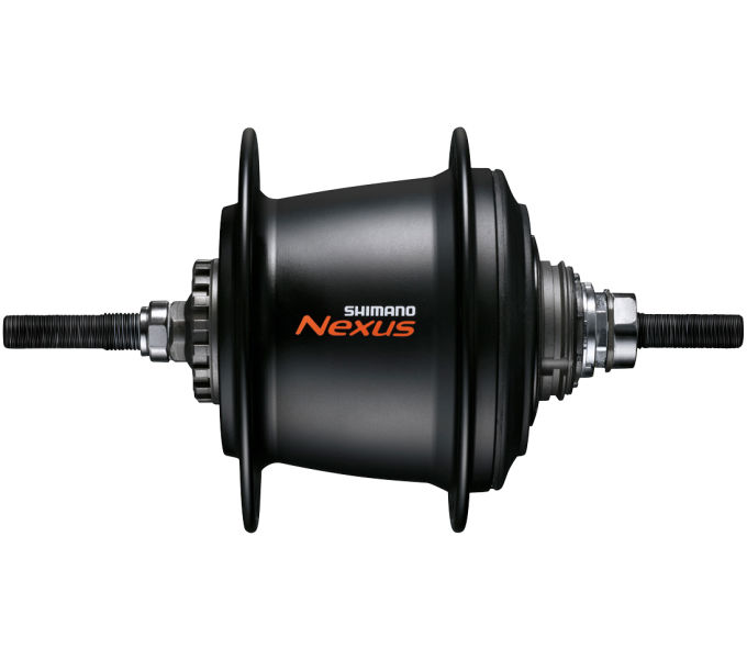Versnellingsnaaf Shimano Nexus 7 SG-C3001 voor rollerbrakes / velgrem - 32 gaats - zwart