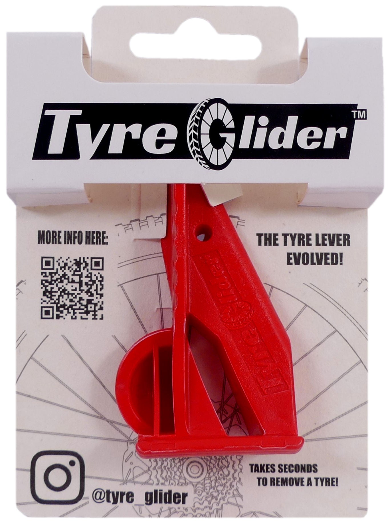 Tyre Glider - rood