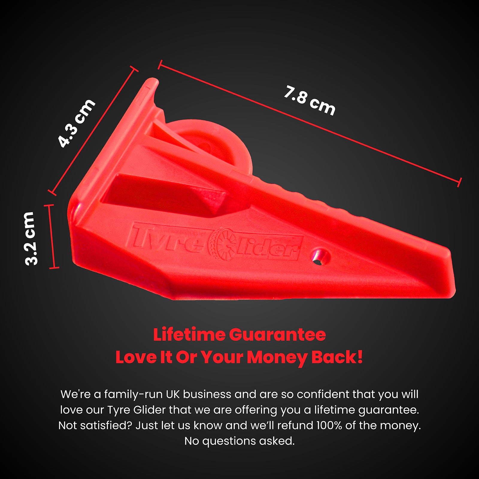 Tyre Glider - rood