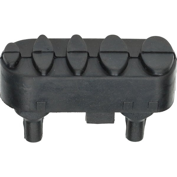 voetsteunrubber linksachter derbi, senda 2041