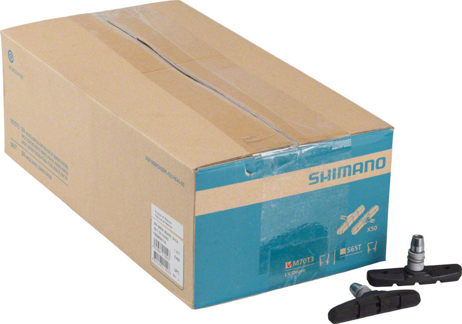 Remblokset Shimano Deore / LX M70T3 met moer (50 paar)