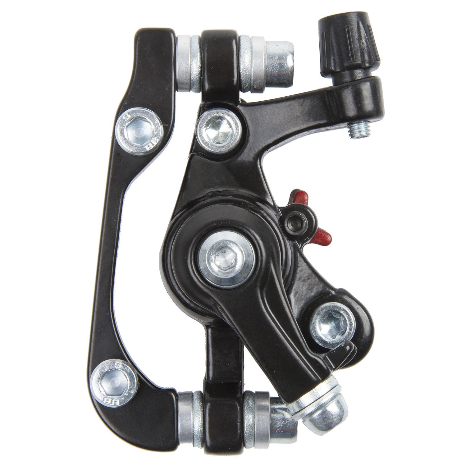 Remklauw Promax mechanisch voor remschijf 180 mm voor / 160 mm achter - PM / IS
