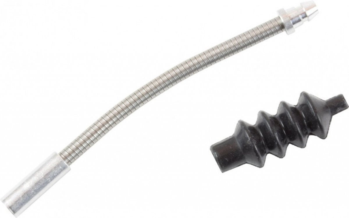 Flexibele V-brake kabelpijpje Elvedes met rubber Ø5.0 mm (10 stuks)