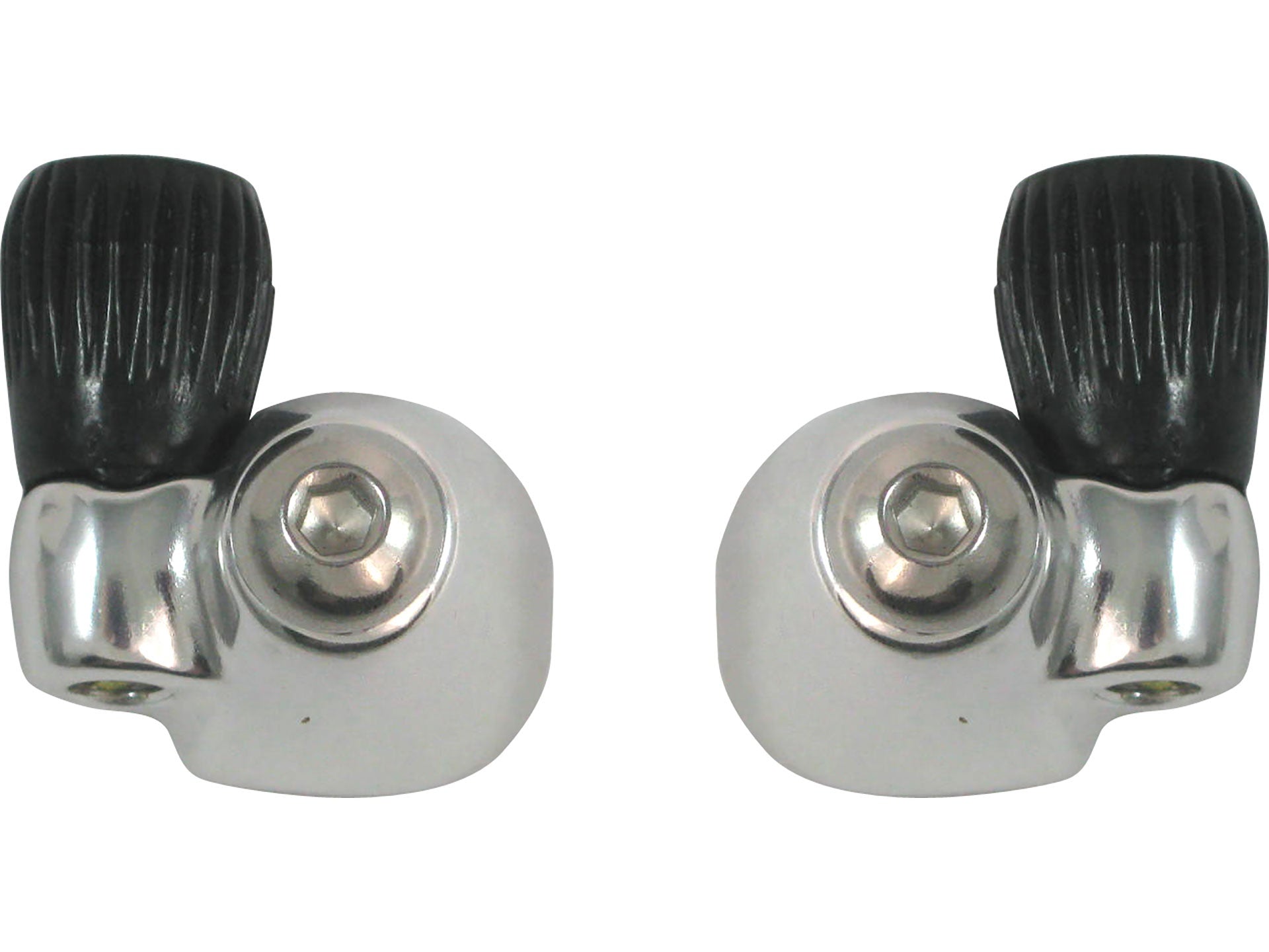 Down-tube kabelstopper Sunrace SP131 - links en rechts - zilver (1 set)