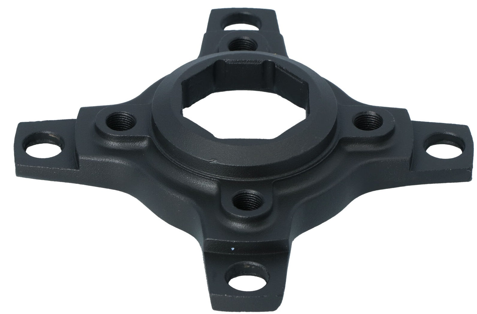 Crank spider Miranda voor Brose Boost motor 4-arm Bcd 58/104 mm - aluminium zwart
