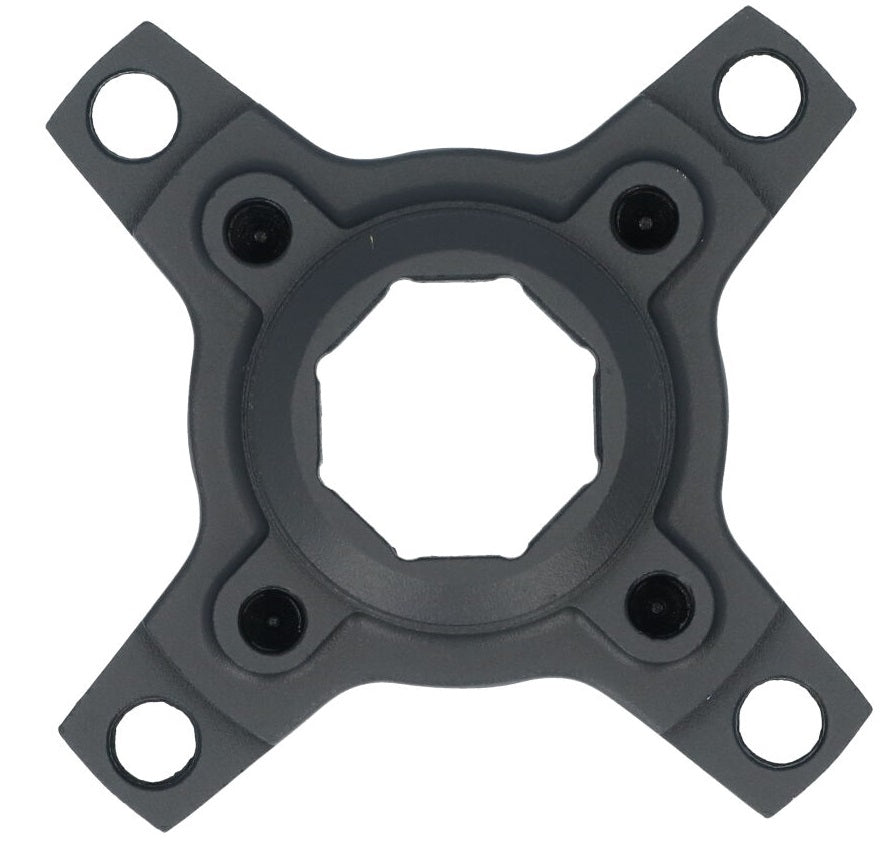 Crank spider Miranda voor Brose Boost motor 4-arm Bcd 58/104 mm - aluminium zwart