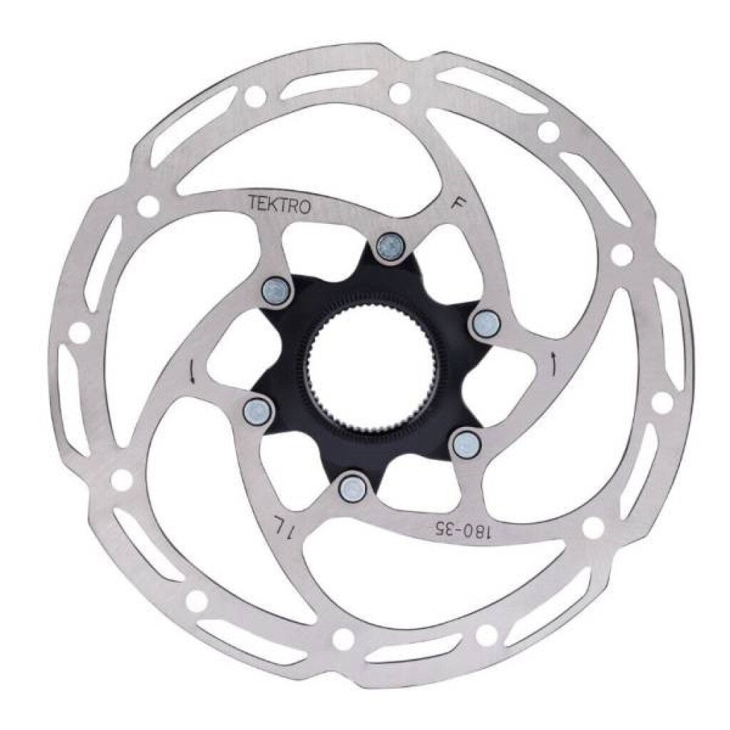 Remschijf Tektro Tr180-35 Ø180mm Centerlock - zilver (werkplaatsverpakking)