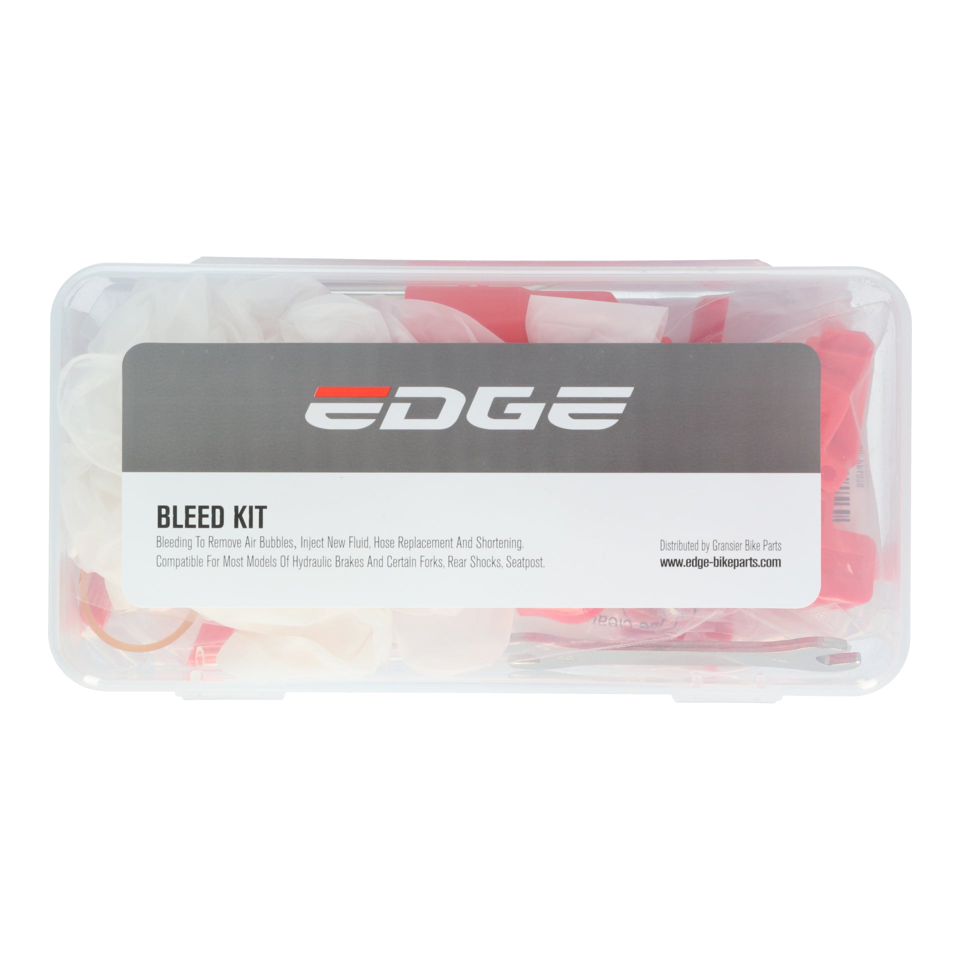 Ontluchtingsset Schijfrem Edge Standaard - inclusief kunststof adapterset