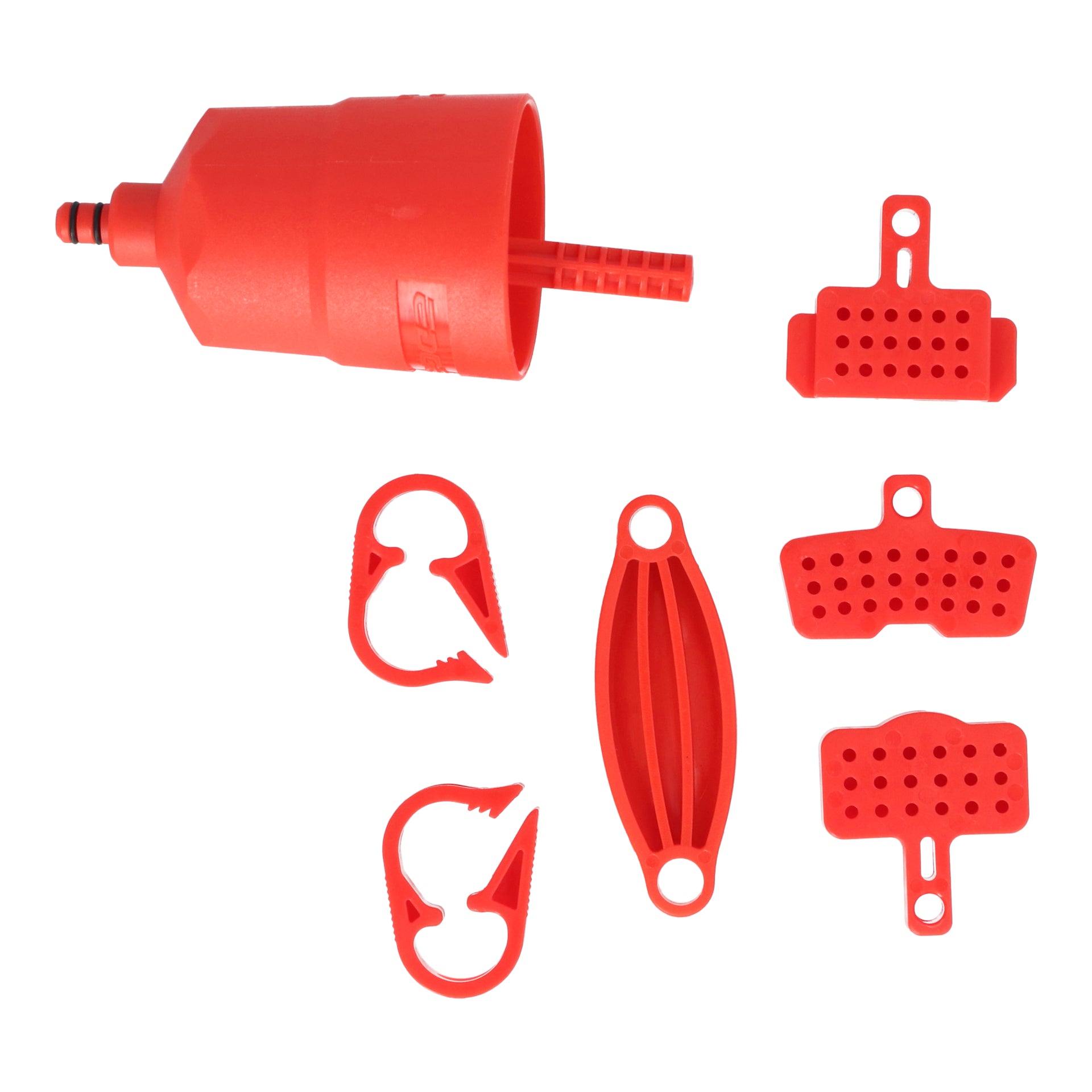 Ontluchtingsset schijfrem Edge Luxe - met metalen adapterset