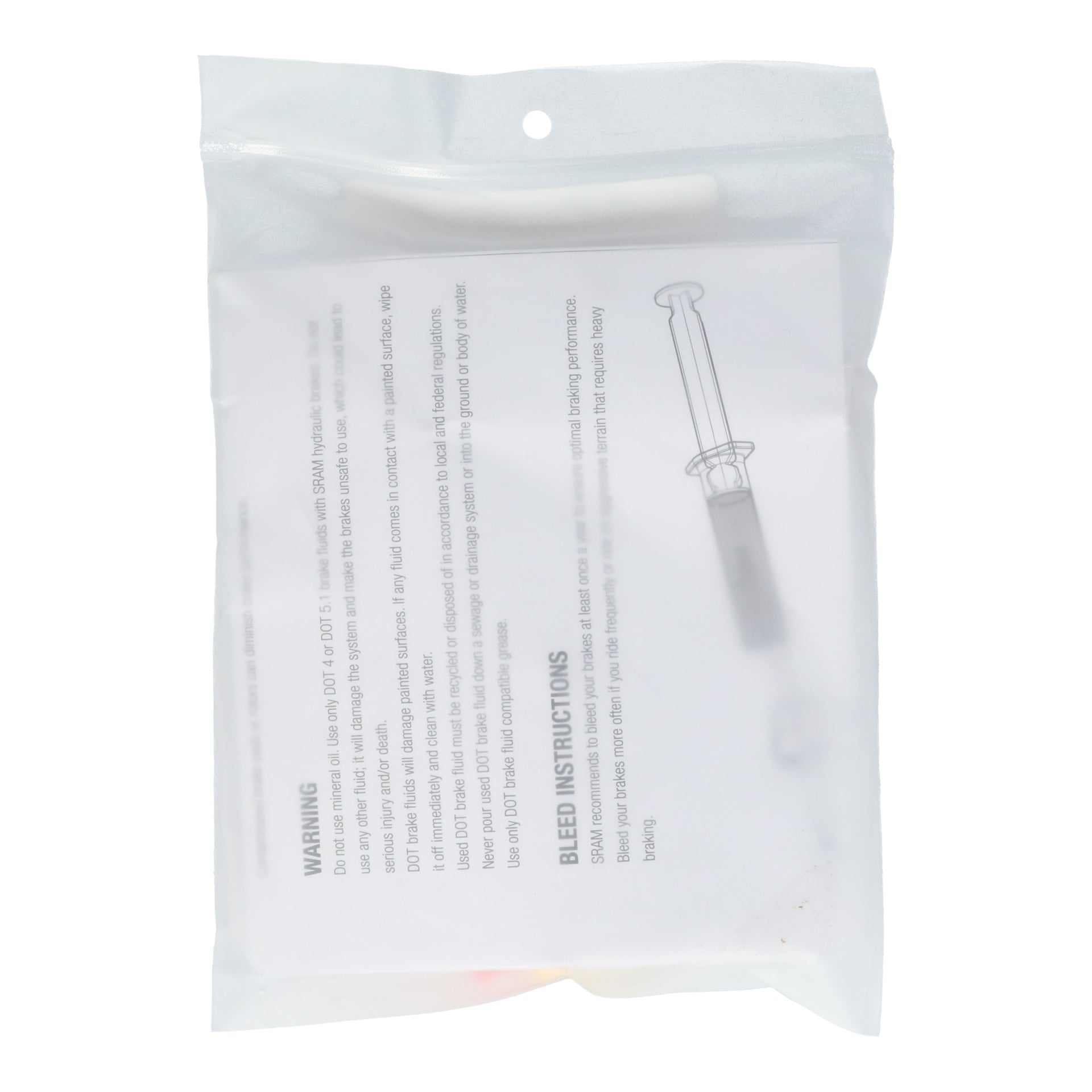 Ontluchtingsset Edge SRAM - excl. olie