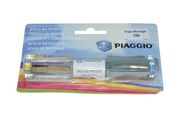 lakstift Piaggio origineel zilver moonlight 729 piaggio, vespa 610728m003