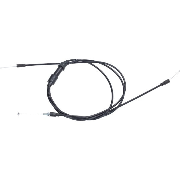 gaskabel DMP 2t lang + oliepomp kabel gilera, piaggio, nrg, runner, zip