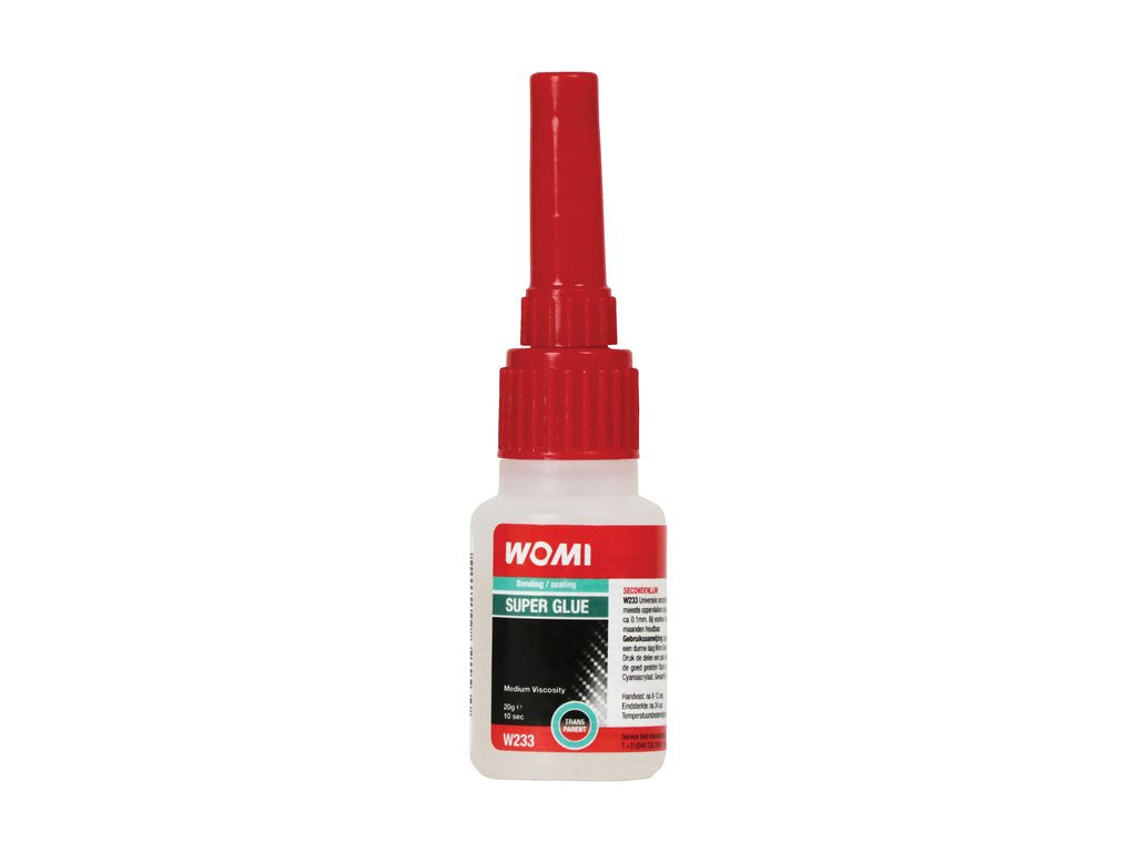 Secondelijm Womi transparant - 20ml