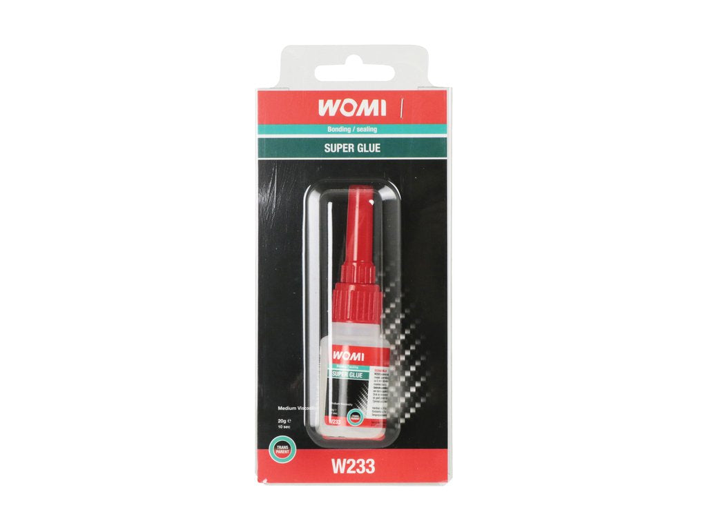 Secondelijm Womi transparant - 20ml