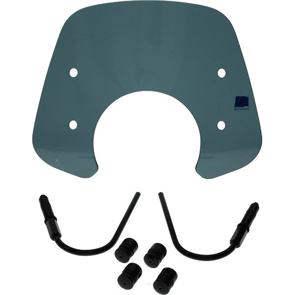 windscherm Regia met bevestigingsset laag euro-5 (made in EU) smoke smoke gts 125cc, gts 250cc, gts 300 HPE
