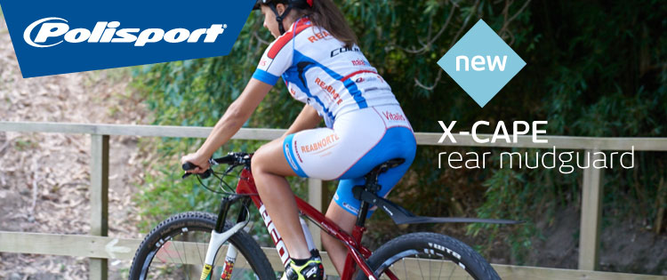 Achterspatbord 27.5/29" Polisport X-Cape met zadelpenbevestiging