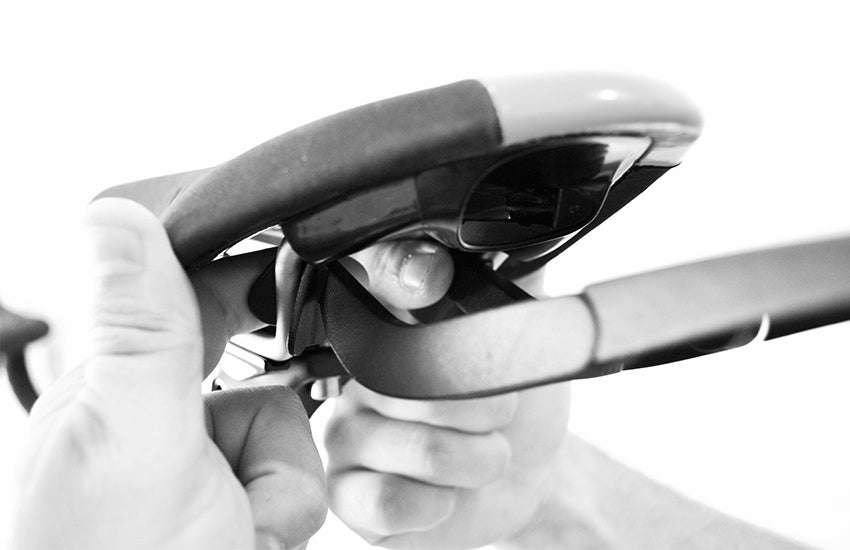 Achterspatbord Polisport S-Mud korte versie - zwart