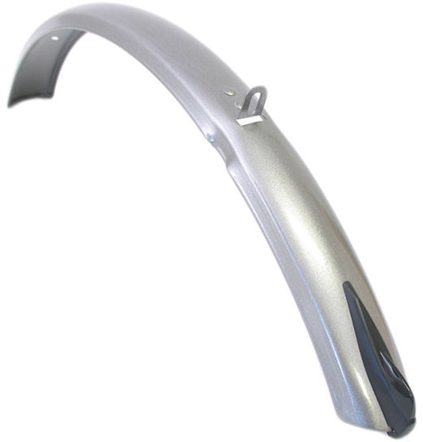 Voorspatbord 28" - grijs metalic