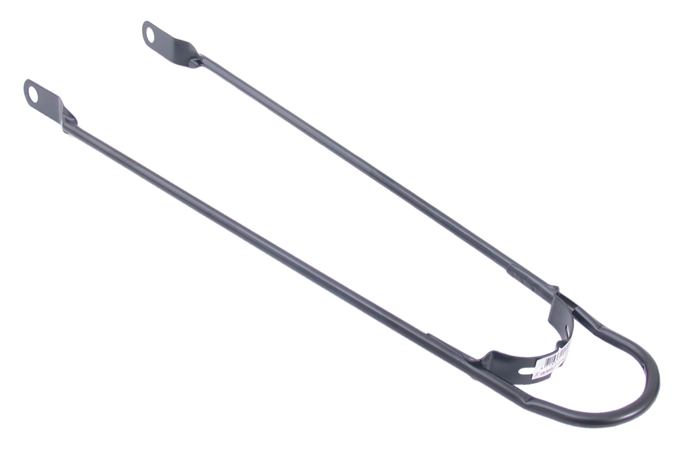 Spatbordstang 28" Tour met Bumper Mat-Zwart