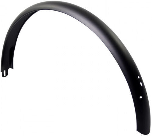 Achterspatbord 28" urban 58 mm breed - mat zwart