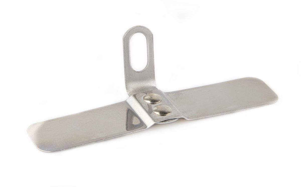 Spatbordophangbeugel RVS 60mm