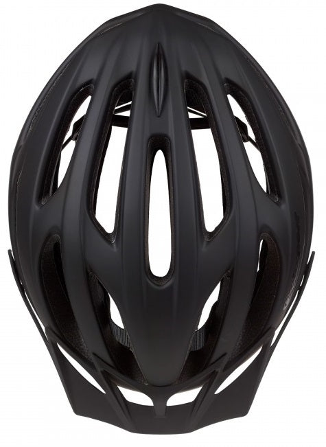 Fietshelm Polisport Sport-flow Medium 55-57 cm - mat zwart