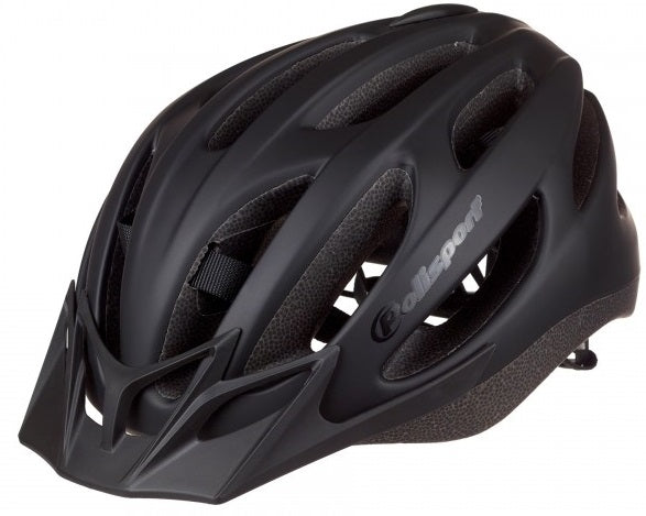 Fietshelm Polisport Sport-flow Large 58-62 cm - matzwart