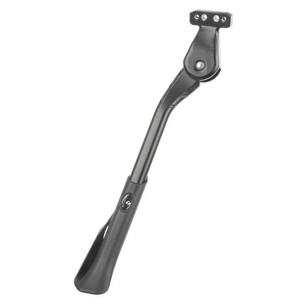Zijstandaard 24 t/m 29" M-Wave Column E2 Extra sterk / E-bike - montage op achterbrug - zwart