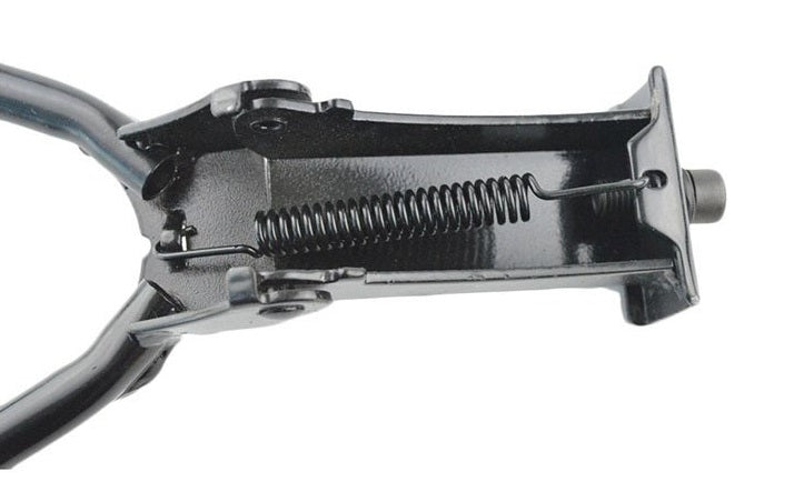 Middenstandaard 28" Edge 2-poot - zwart