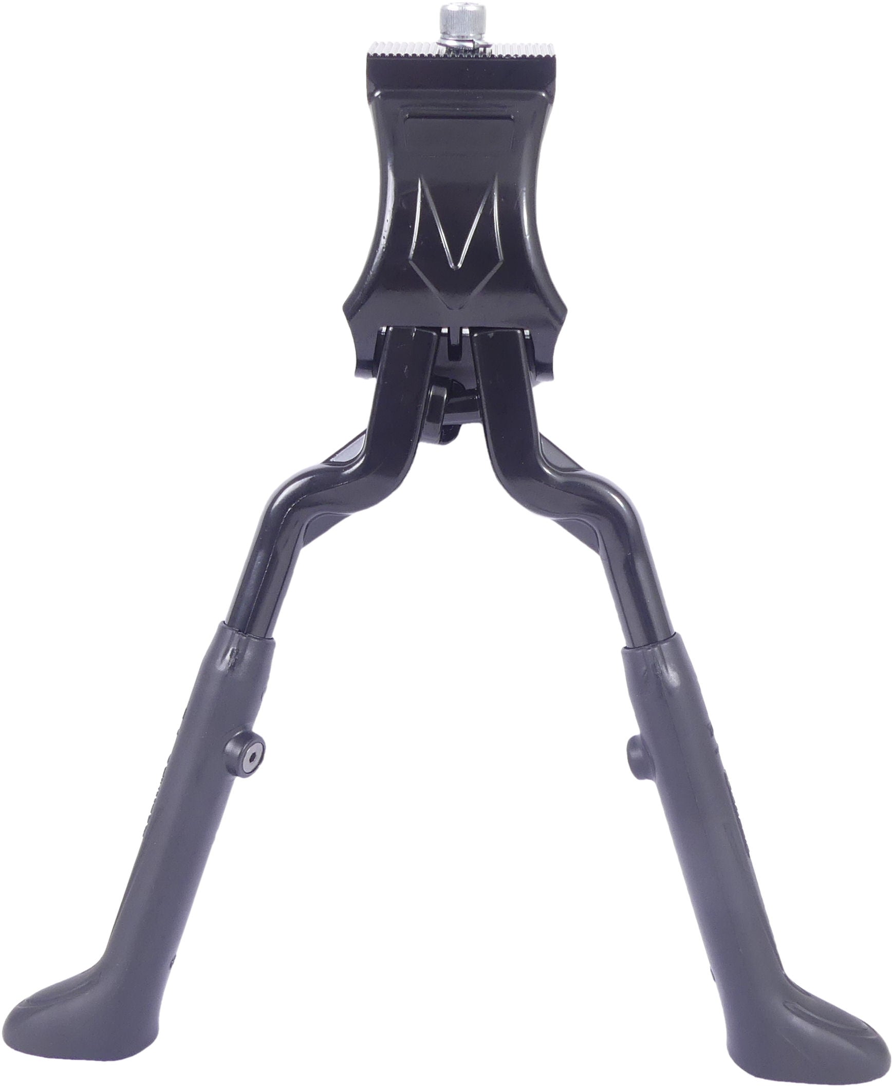 Middenstandaard 24/28" 2-poot aluminium - zwart