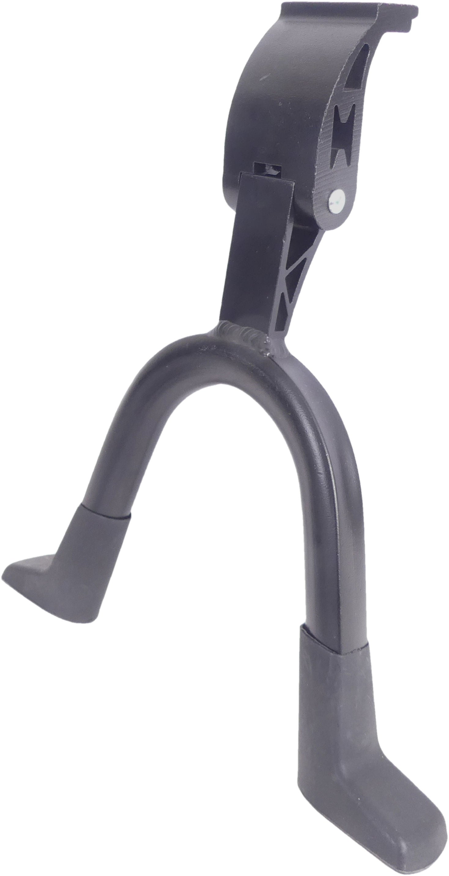 Middenstandaard 28" Edge Double 2-poot 30cm aluminium - zwart