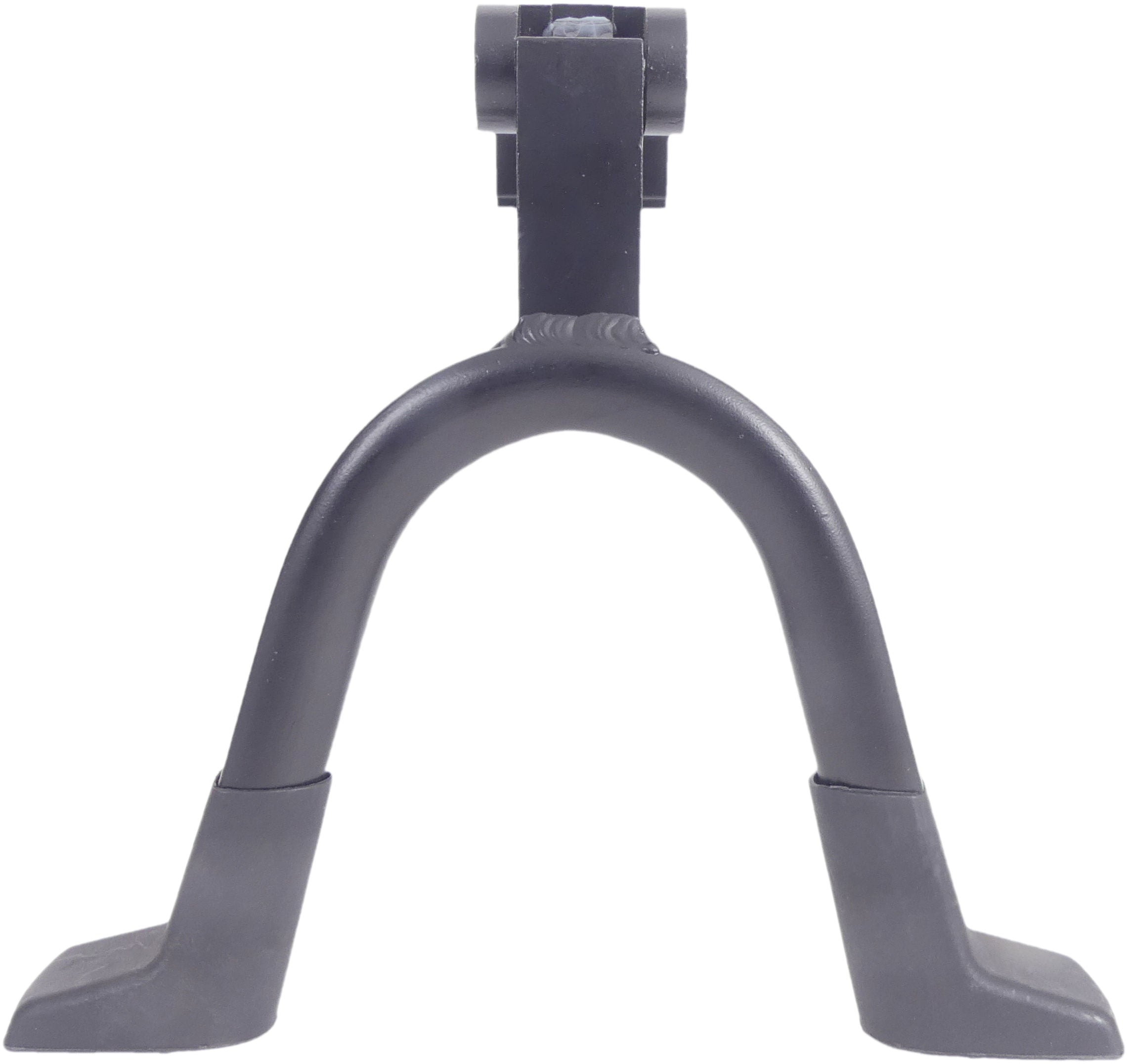 Middenstandaard 28" Edge Double 2-poot 30cm aluminium - zwart