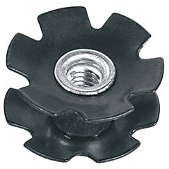 Balhoofdplugklauw Ergotec 1-1/8" - zwart