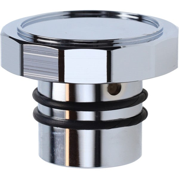 benzinetankdop fast-arrow cnc gepolijst aluminium puch maxi, puch