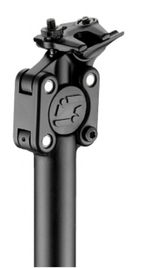 Verende zadelpen Satori Beatbox ø27.2 mm / 350mm - mat zwart