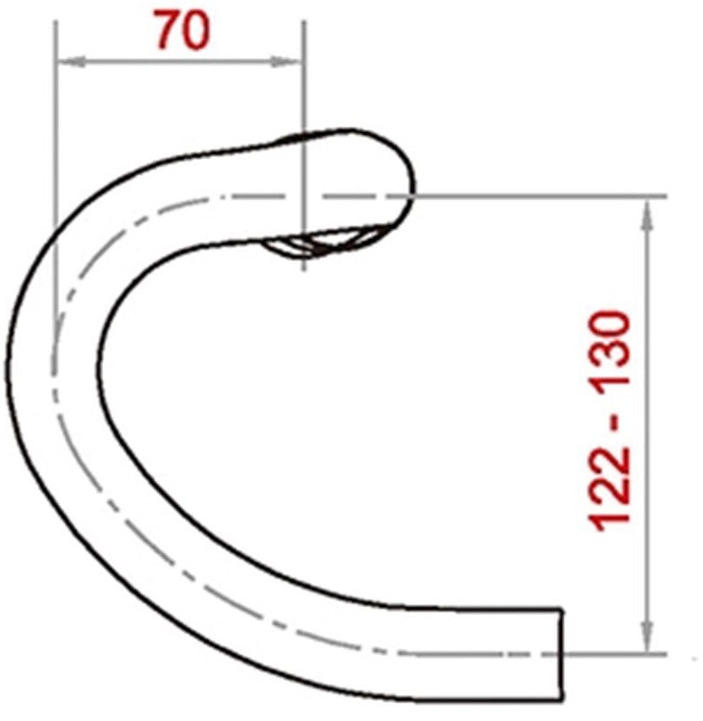 Stuur Satori X-Race Aero Ø31.8mm / B=400mm - mat zwart