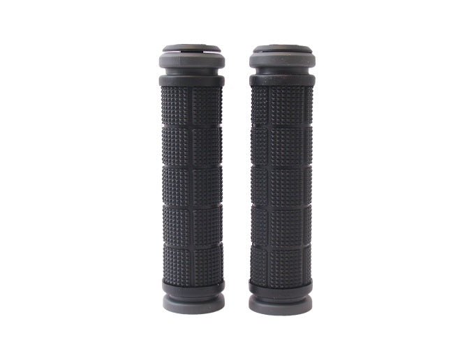 Handvatset GP06 Zwart 128mm 2-componenten, 2-kanten open
